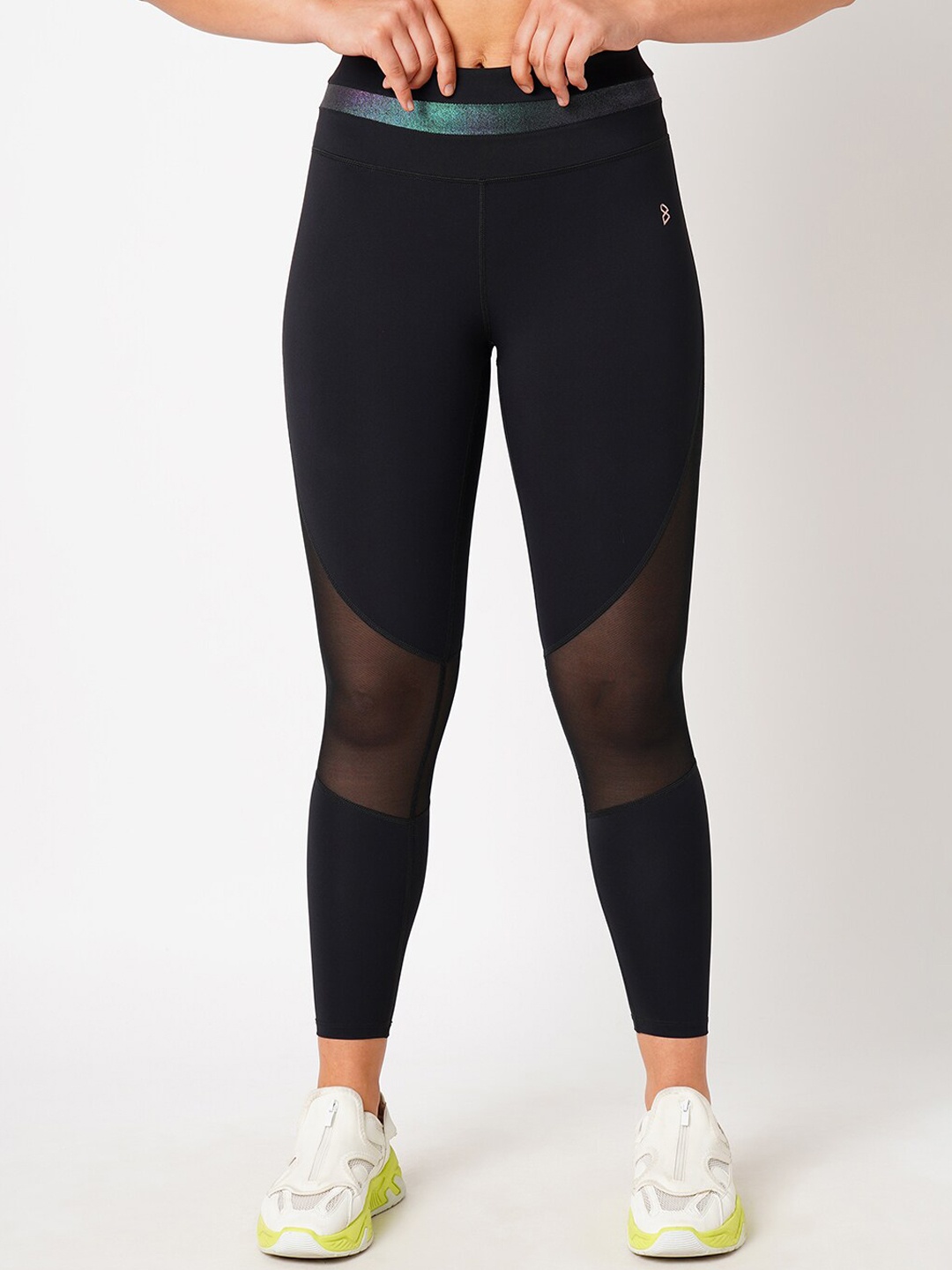 

BODD ACTIVE Slim-Fit Ankle-Length Tights, Black