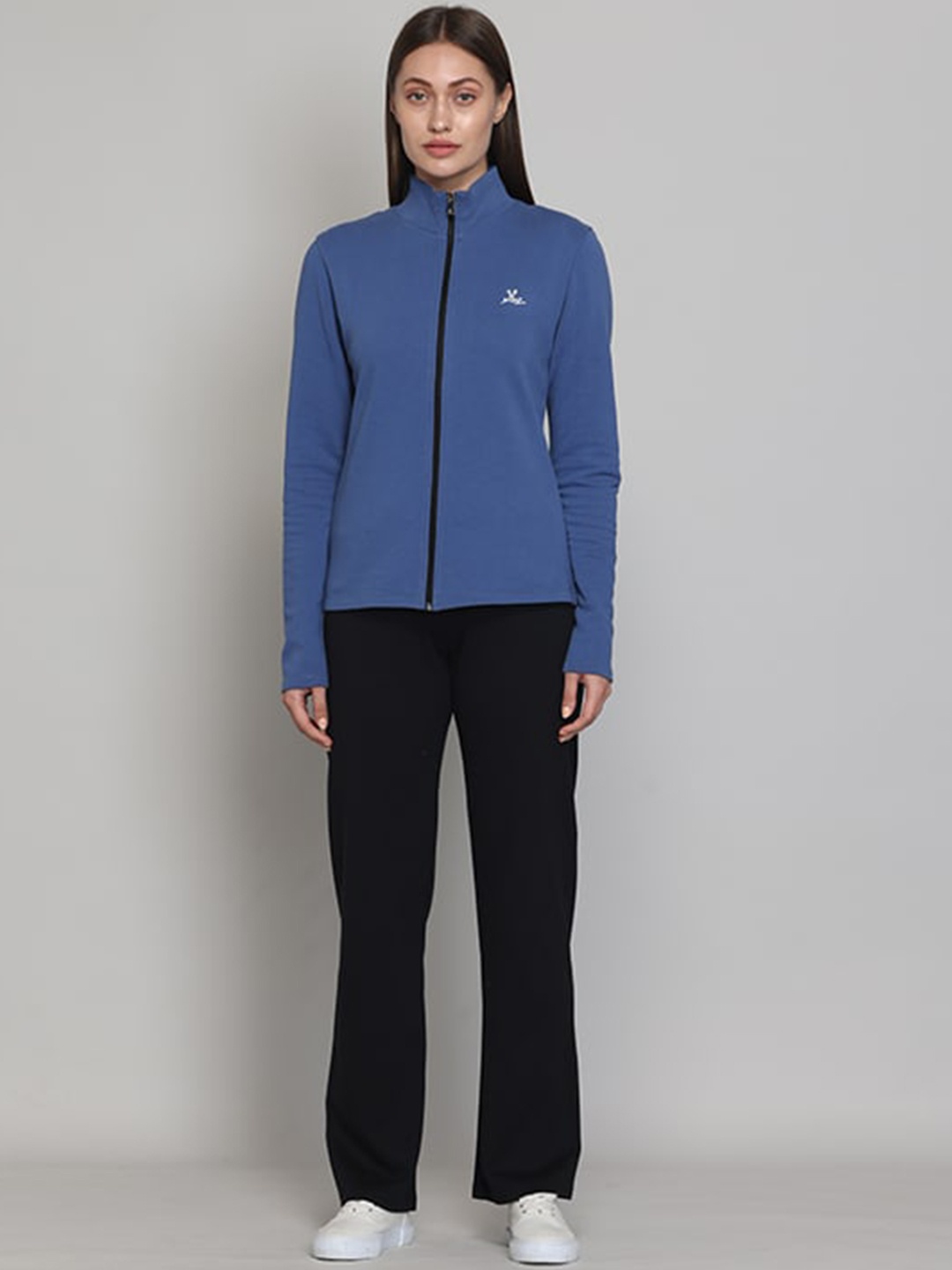 

Muvazo Women Blue Sporty Jacket