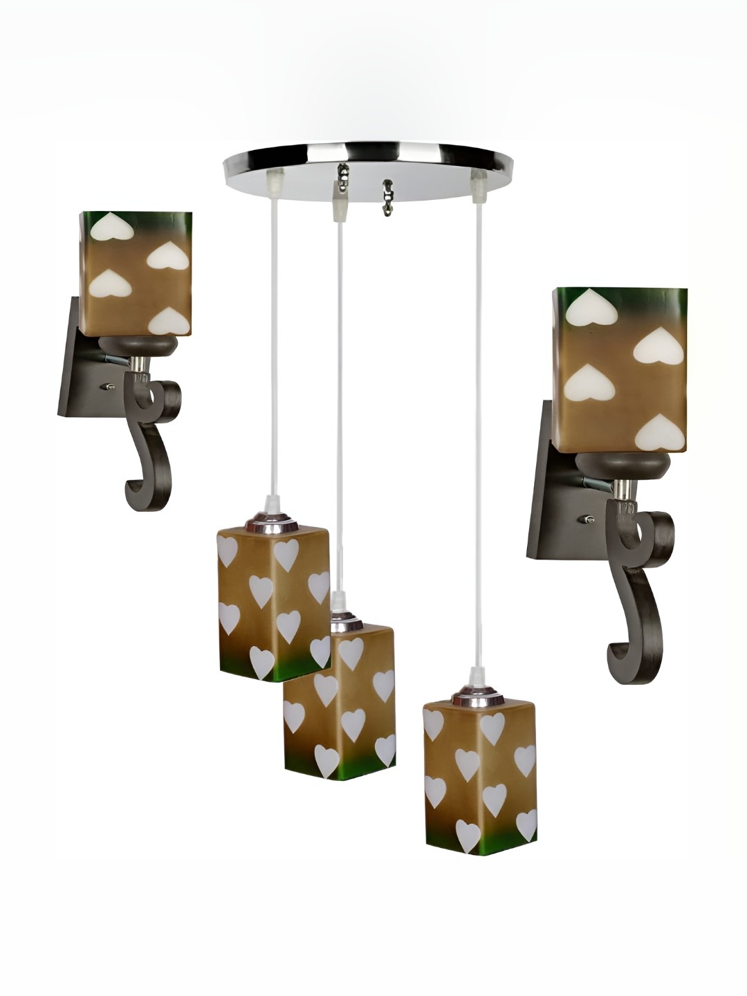 

Afast Brown Glass Wall Lamp
