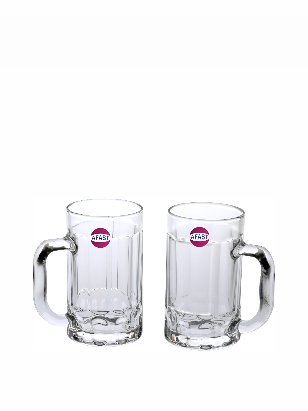 

Afast Transparent 2 Pieces Dishwasher Safe Beer Glasses 400 ML Each