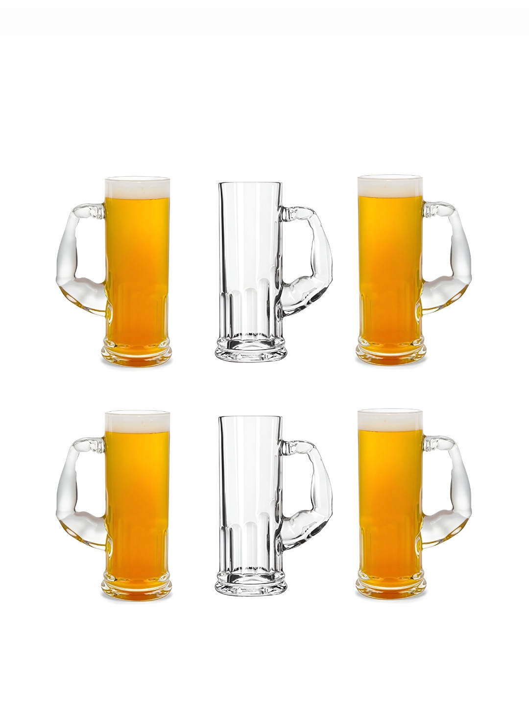 

Afast Transparent 6 Pcs Glass Bar & Drinkware 600 Ml