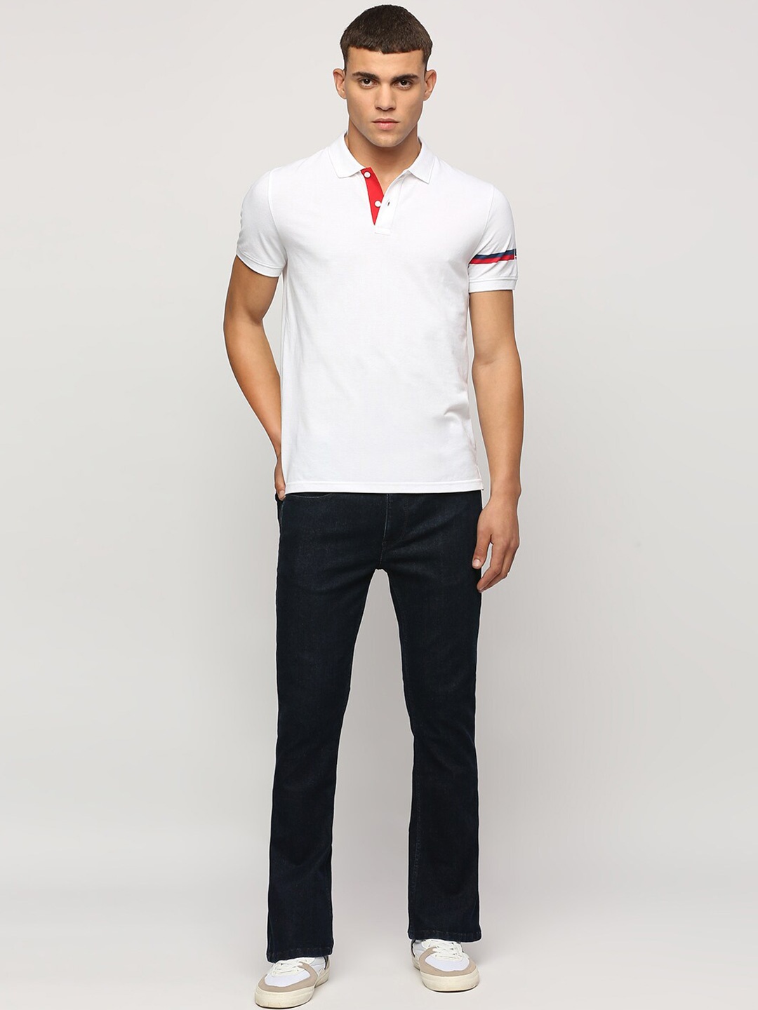 

Pepe Jeans Polo Collar Regular Fit T-shirt, White