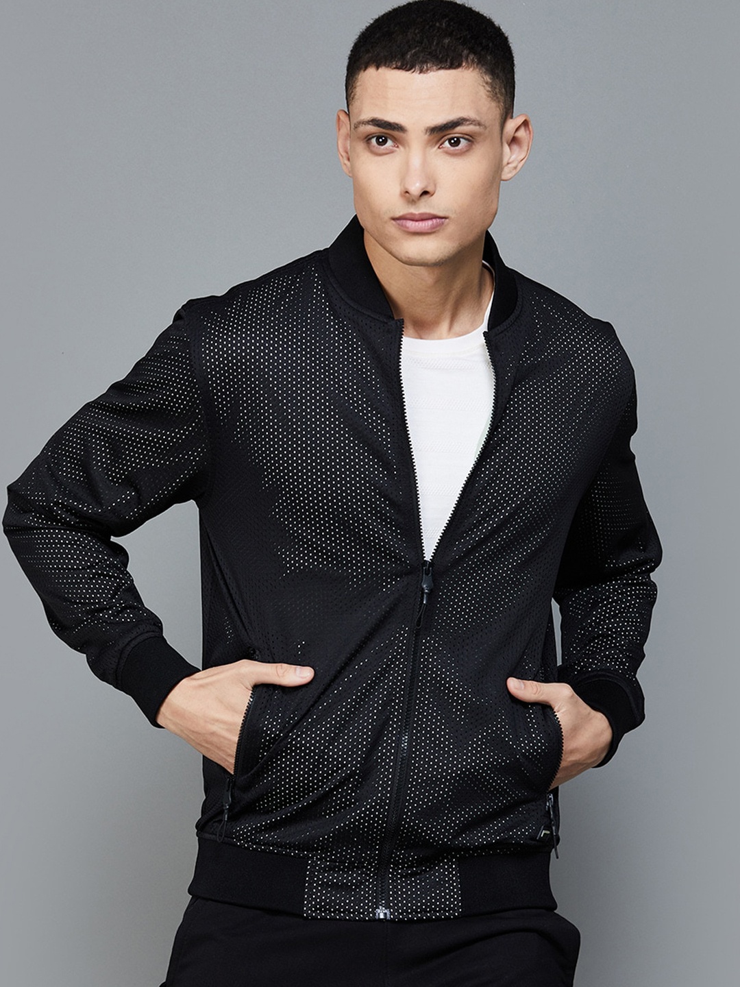 

Fame Forever by Lifestyle Bomber with Embroidered Jacket, Grey