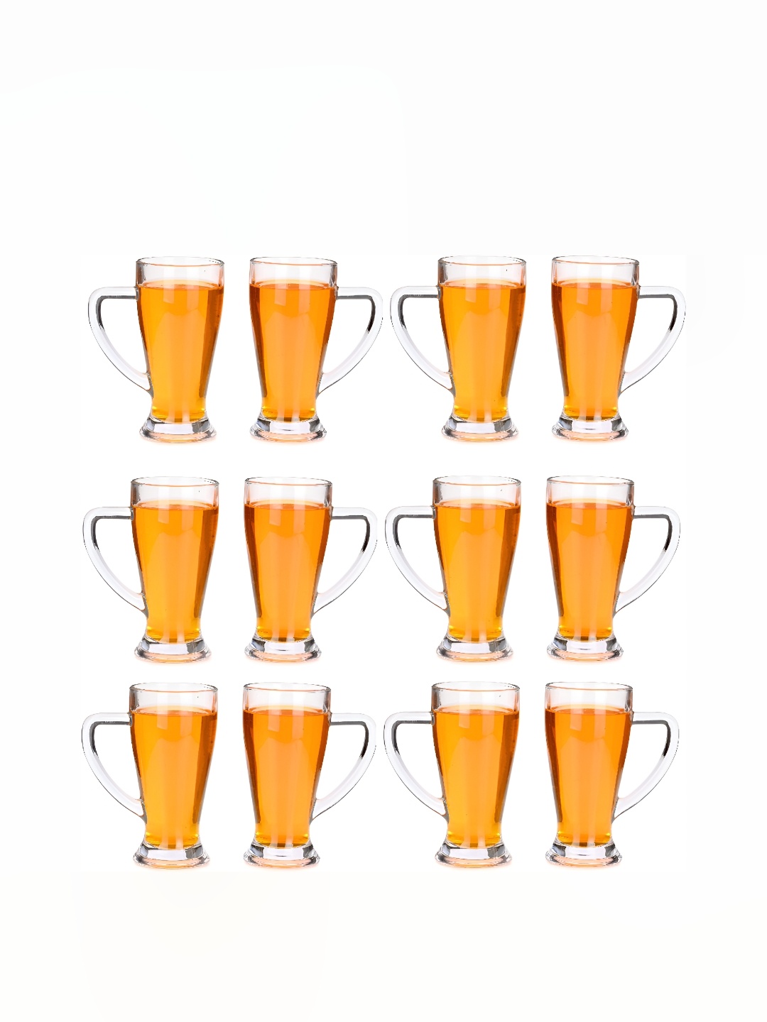 

Afast Transparent 12 Pieces Glass Fashion Beer Glasses 250 ml Each
