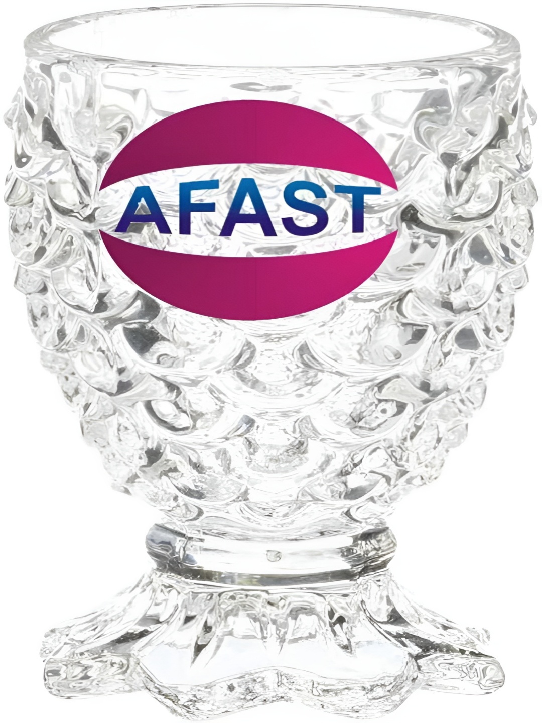 

Afast Transparent Textured Dishwasher Safe Shot Glasses 30 ml
