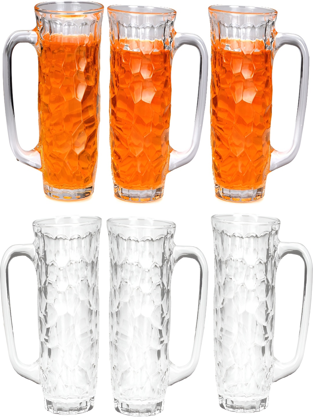 

Afast Transparent 6 Pieces Beer Glasses 450 ML