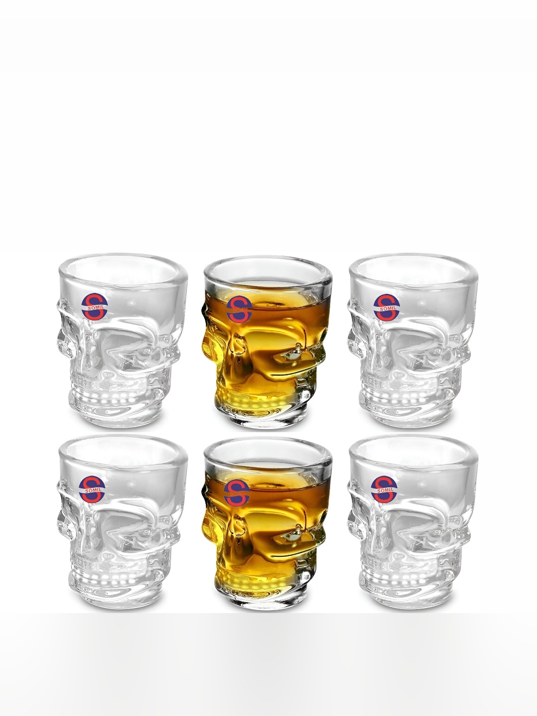 

Afast Transparent 6 Pieces Dishwasher Safe Shot Glassess 40 ml