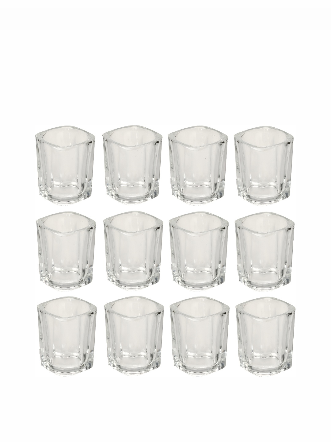 

Afast Transparent 12 Pieces Dishwasher Safe Shot Glass 50 ML Each