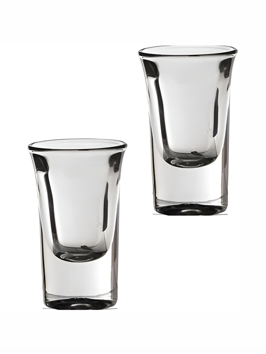 

Afast Transparent 2 Pieces Dishwasher Safe Shot Glass 30 ML Each