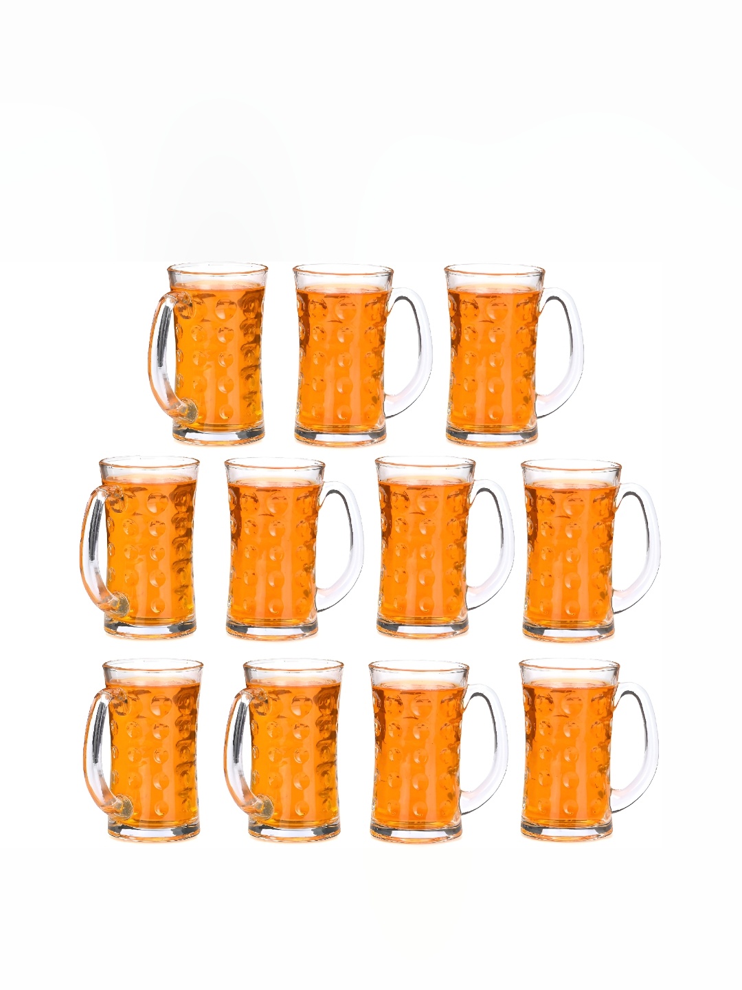 

Afast Transparent 11 Pieces Dishwasher Safe Beer Glass 400 ML Each