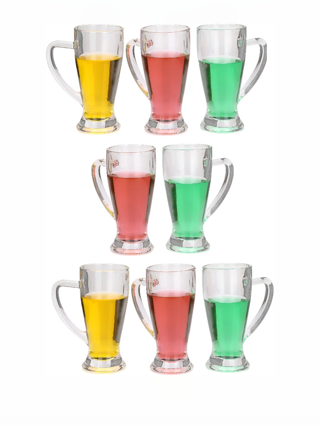 

Afast Transparent 8 Pieces Dishwasher Safe Beer Glasses 250 ml