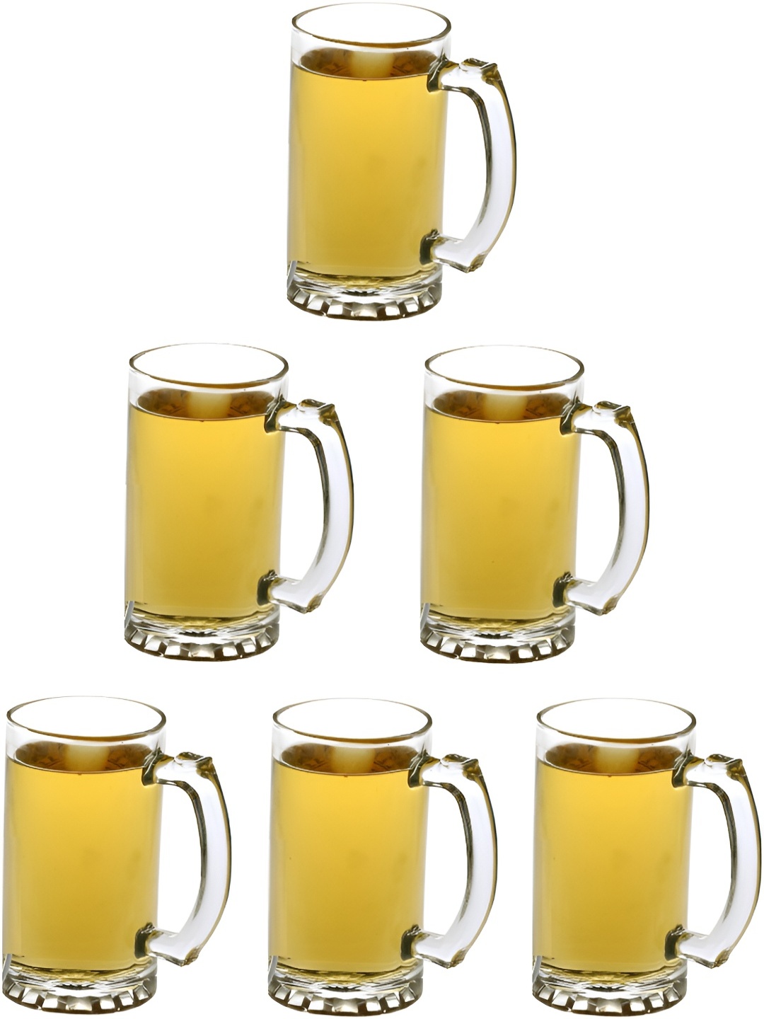 

Afast Transparent 6 Pieces Dishwasher Safe Beer Glasses 500 ml