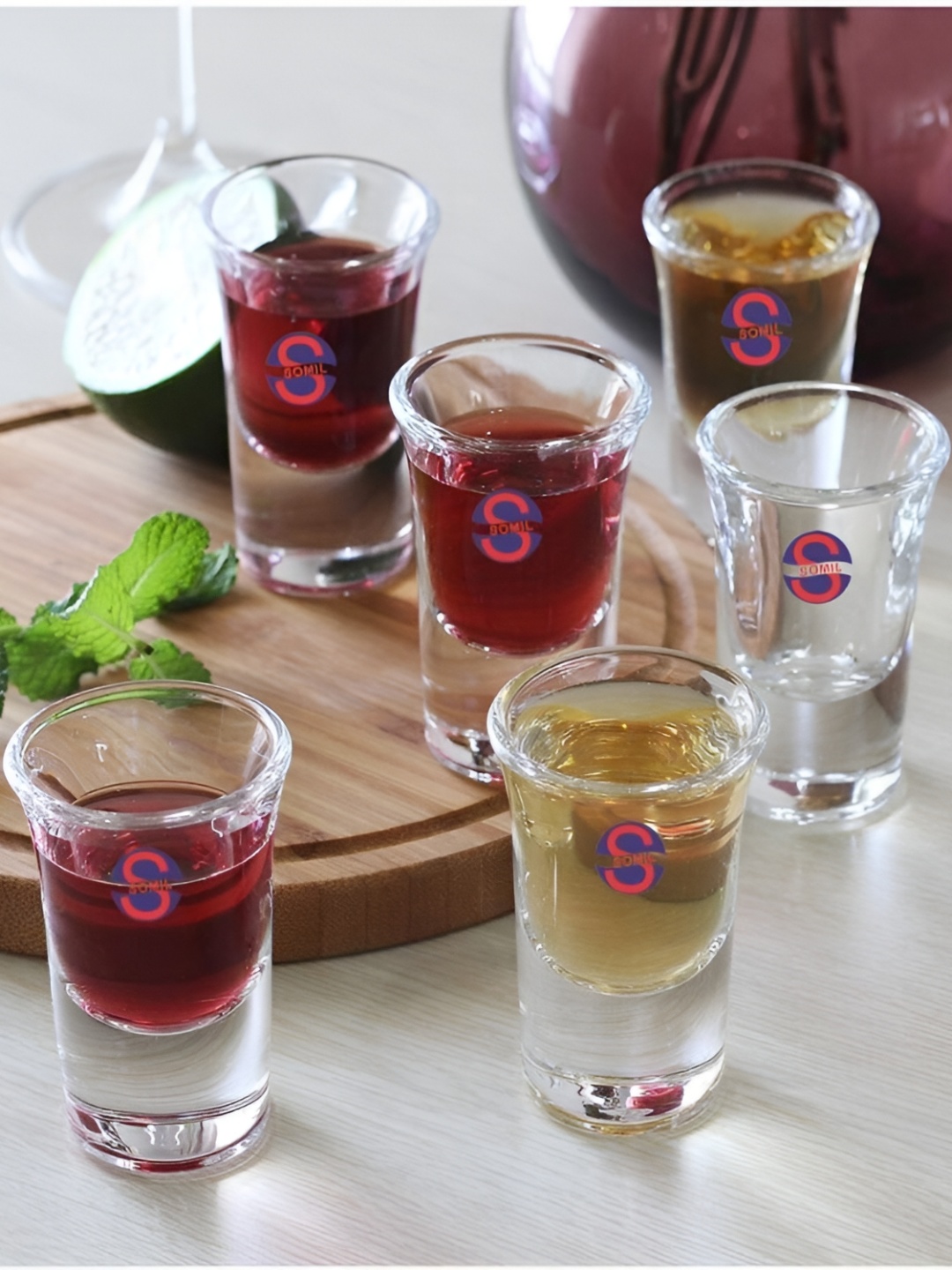 

Afast Transparent 6 Pieces Glass Bar and Drinkware