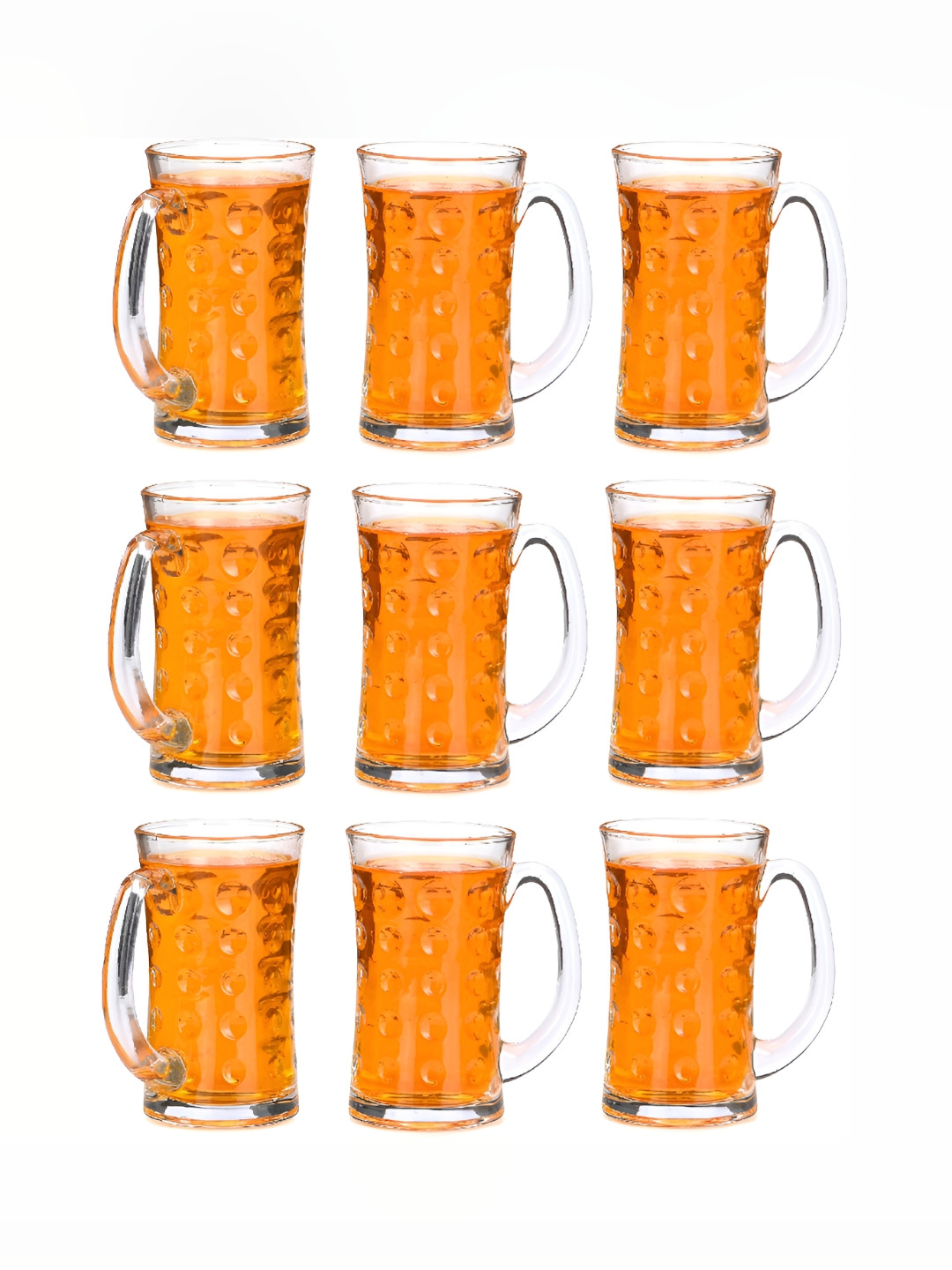 

Afast Transparent 9 Pieces Beer Glasses Dishwasher Safe 400ml