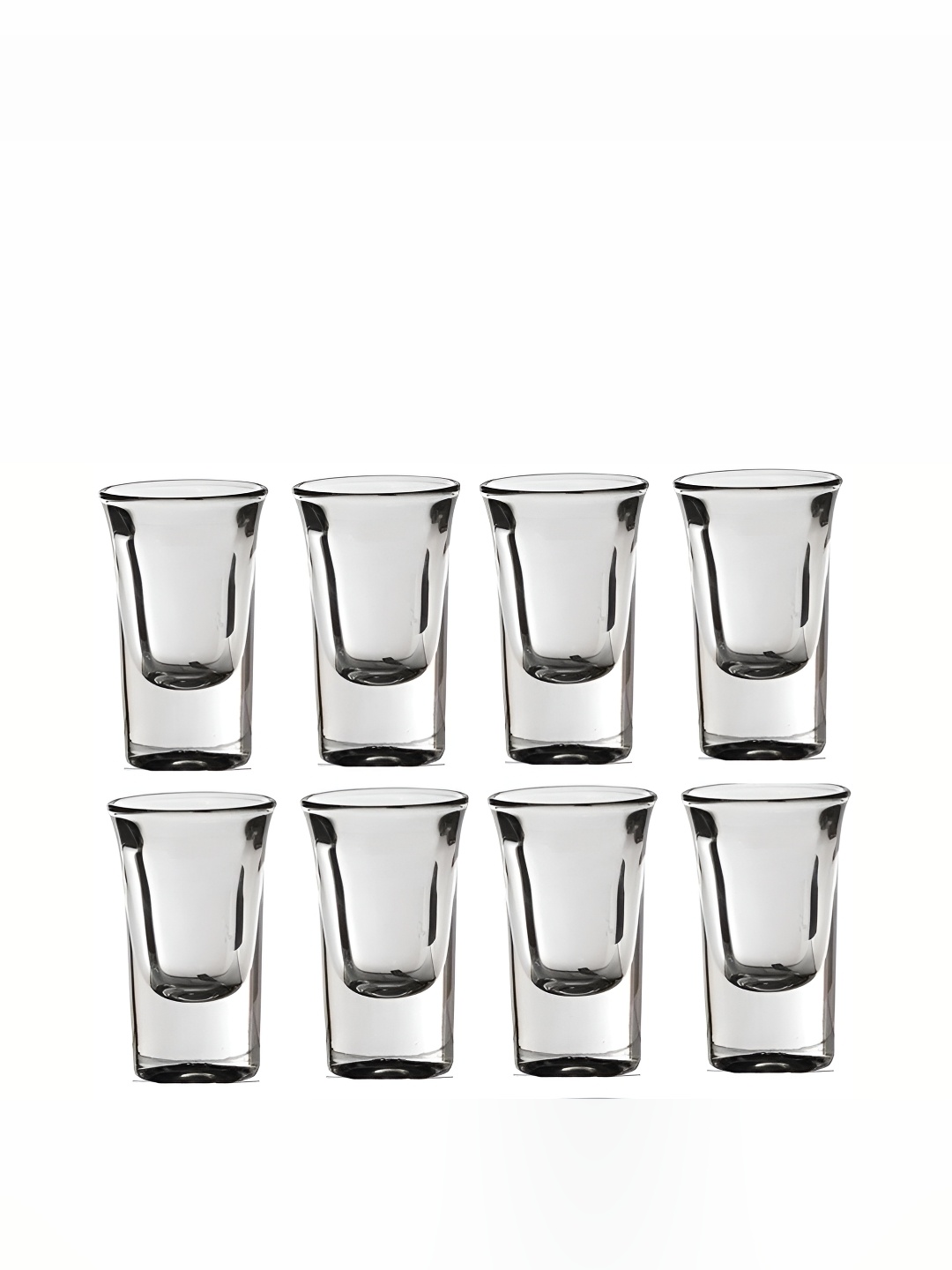 

Afast Transparent 8 Pieces Dishwasher Safe Shot Glass 30 ML Each