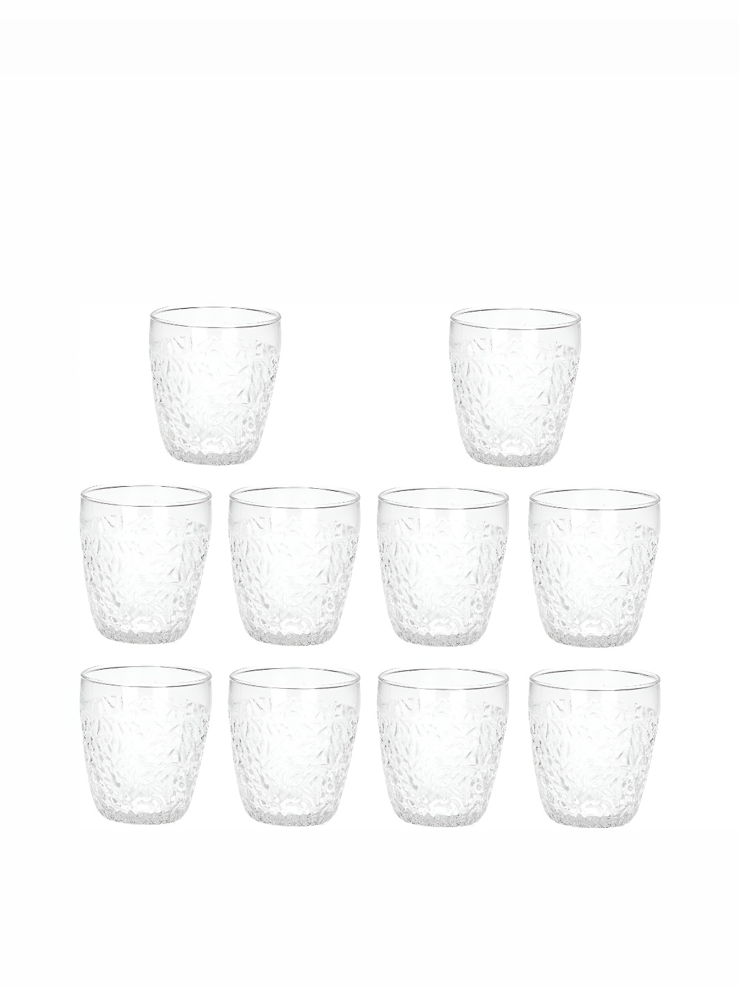 

Afast Transparent 10 Pieces Glass Fashion Bar and Drinkware 200 ml