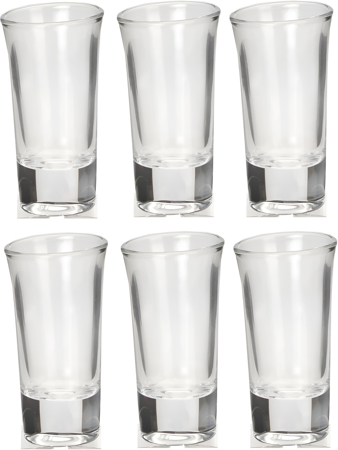 

Afast Transparent 6 Pieces Dishwasher Safe Shot Glasses 30ml