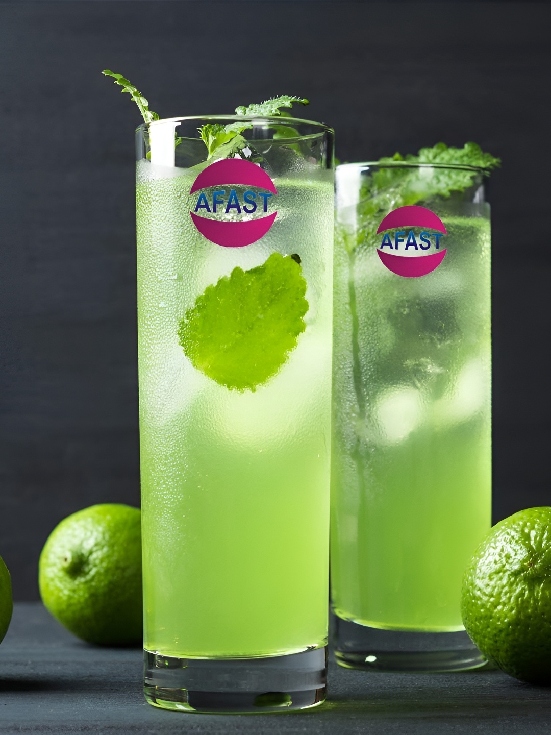 

Afast Transparent 2 Pieces Juice Glass