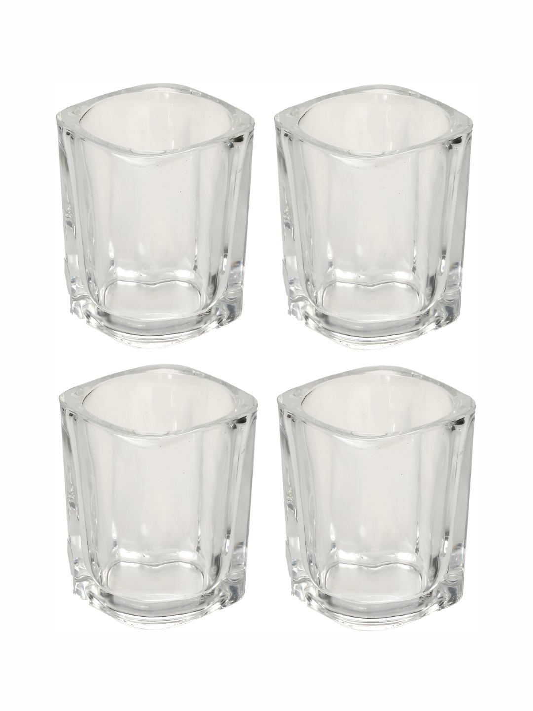 

Afast Transparent 4 Pieces Glass Fashion Shot Glasses 50 ml