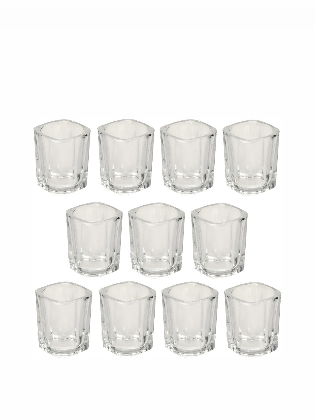 

Afast Transparent 11 Pieces Dishwasher Safe Shot Glasses 50 ml