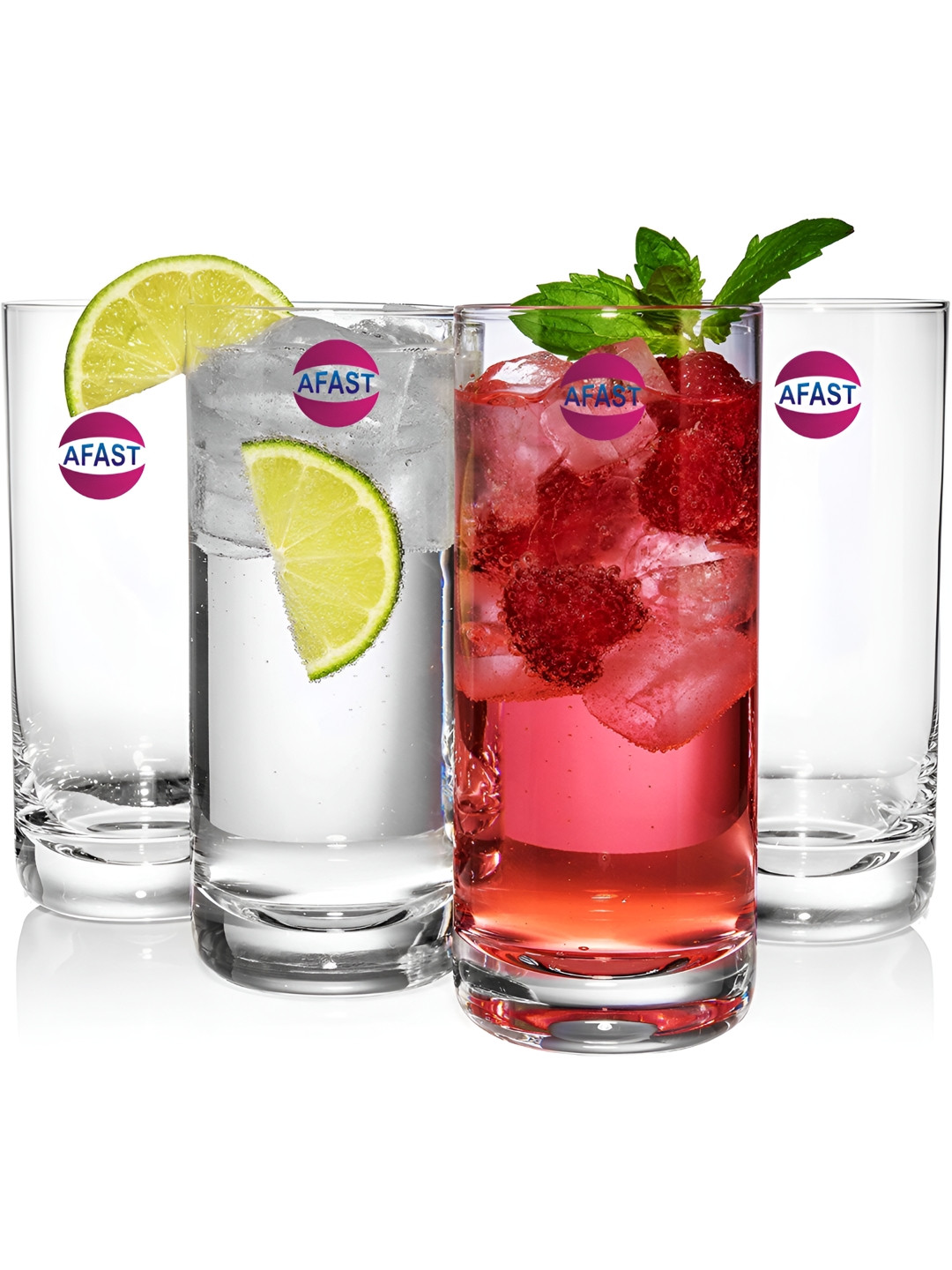 

Afast Transparent 4 Pieces Cocktail Glass
