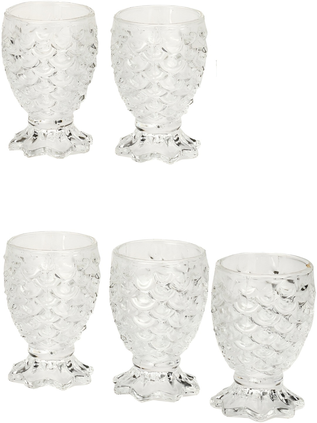 

Afast Transparent 5 Pieces Dishwasher Safe Shot Glassess 30 ml