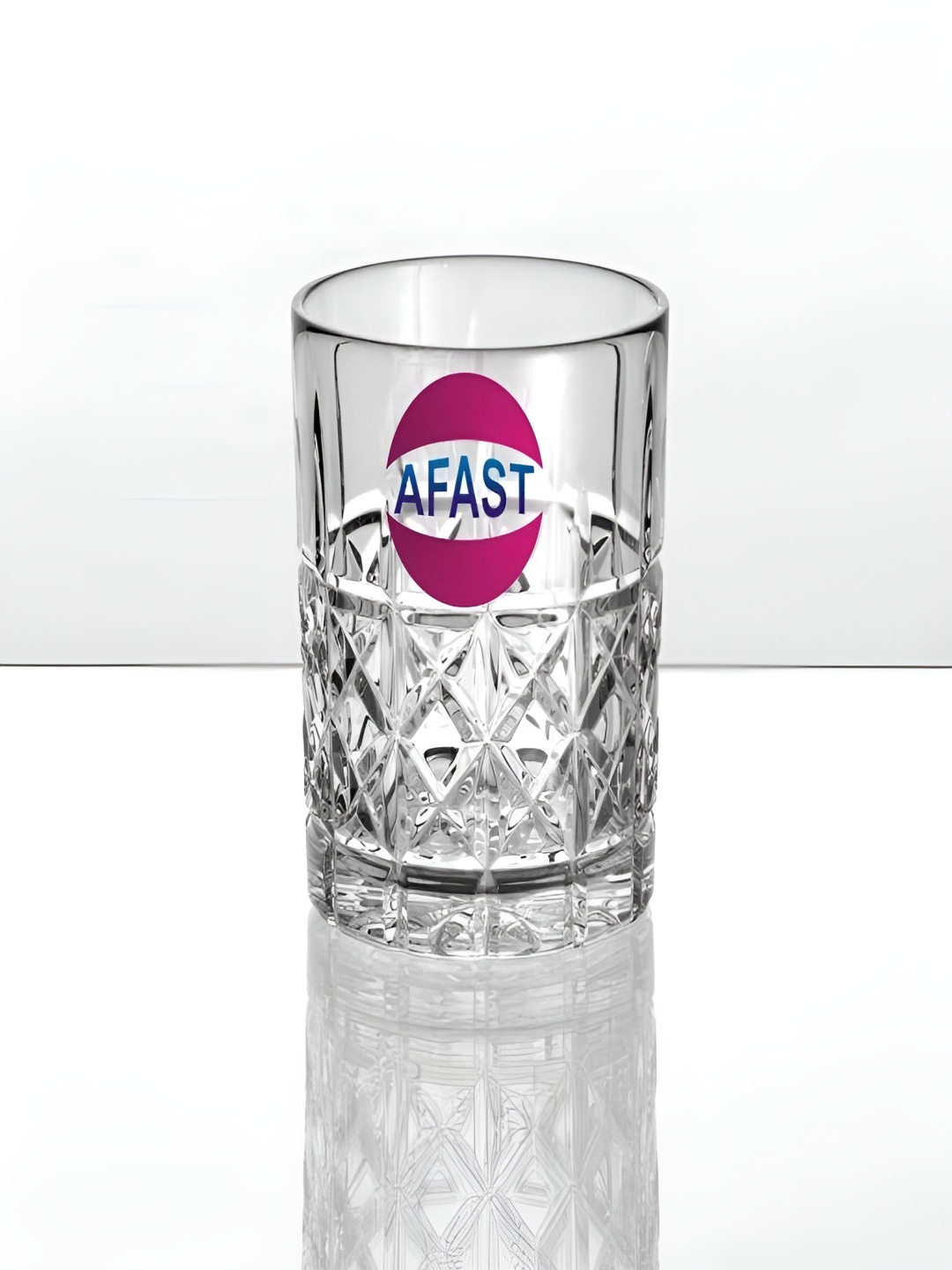 

Afast Transparent Textured Dishwasher Safe Whisky Glass 200 ML