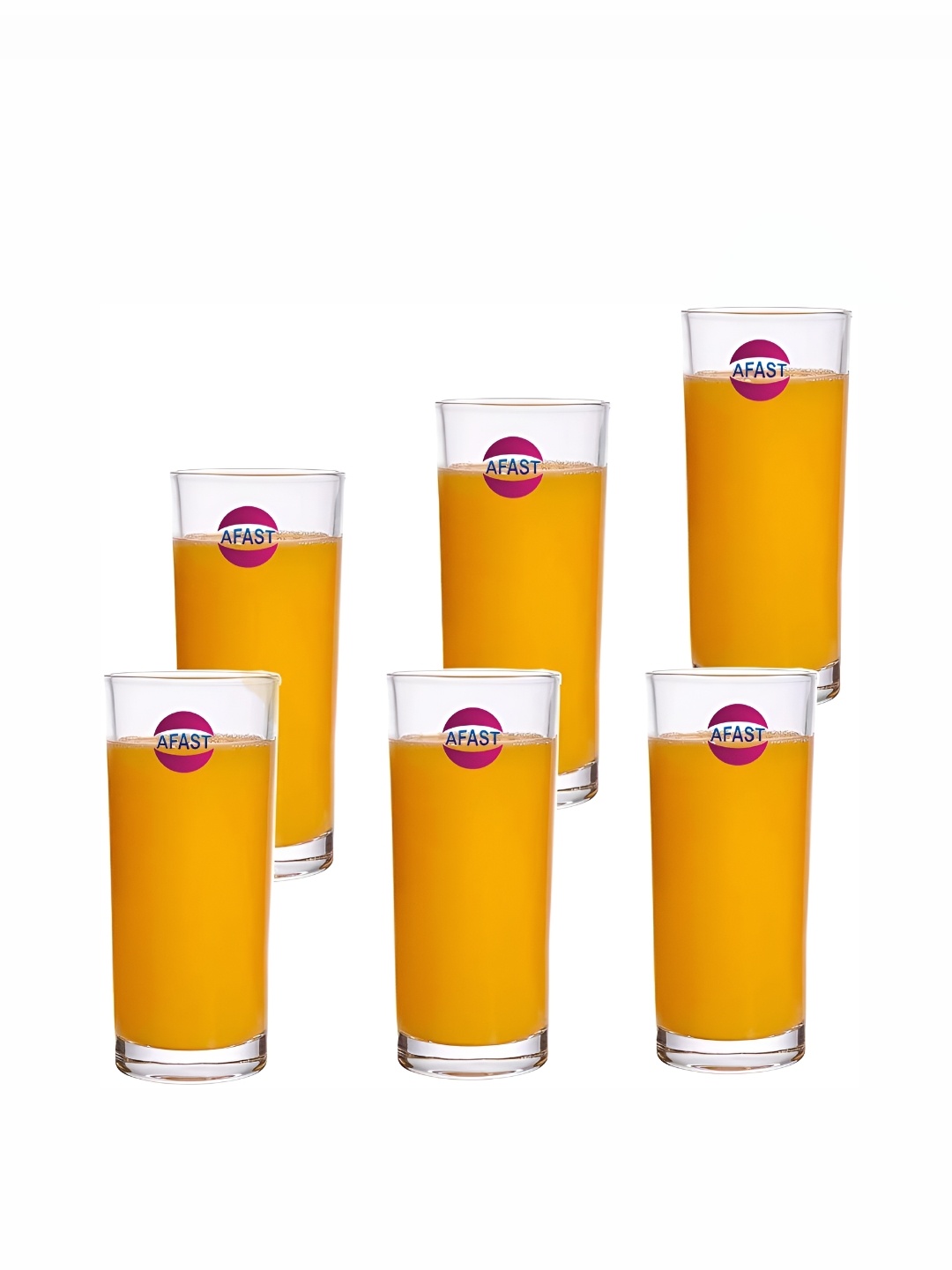 

Afast Transparent 6 Pieces Water or Juice Glass