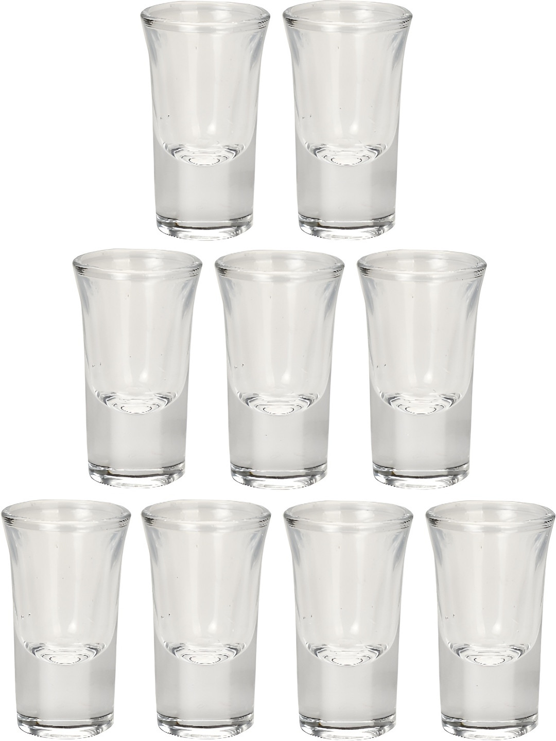 

Afast Transparent 9 Pcs Glass Bar & Drinkware 30 Ml