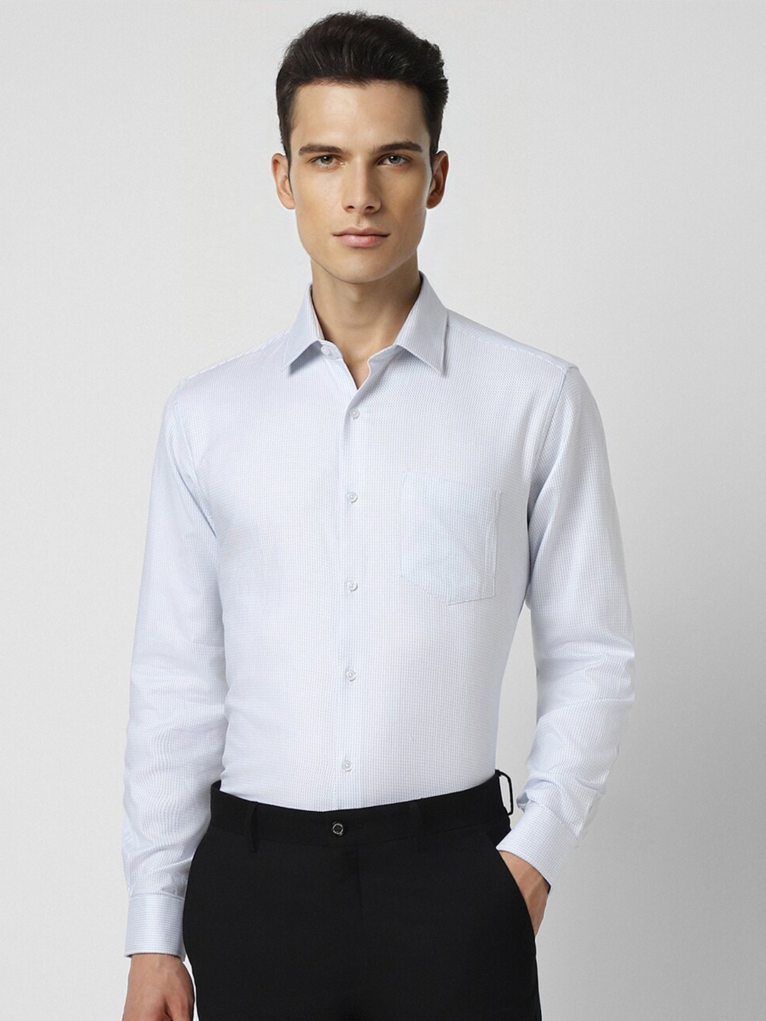 

Van Heusen Regular Fit Formal Pure Cotton Shirt, White