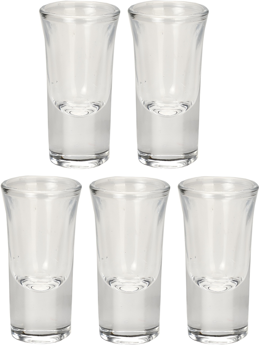 

Afast Transparent 5 Pieces Dishwasher Safe Shot Glasses 30ml