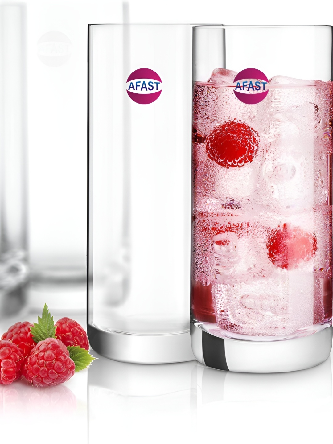 

Afast Transparent 4 Pieces Juice Glasses