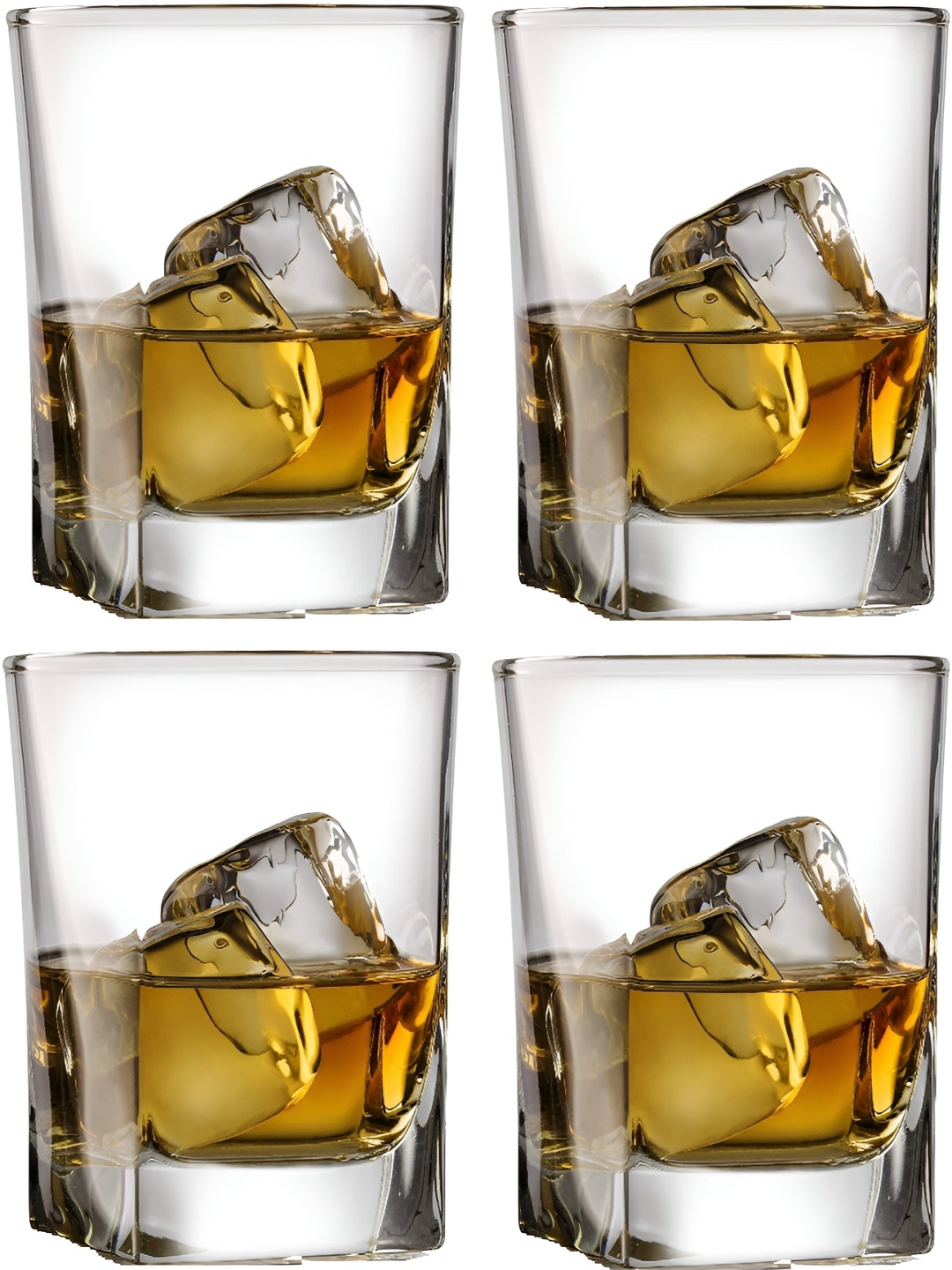

Afast Transparent 4 Pieces Whisky Glass 180 ml