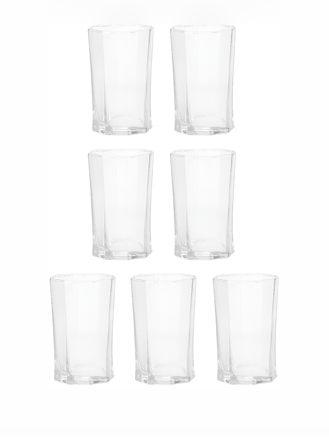 

Afast Transparent 7 Pieces Dishwasher Safe Glass