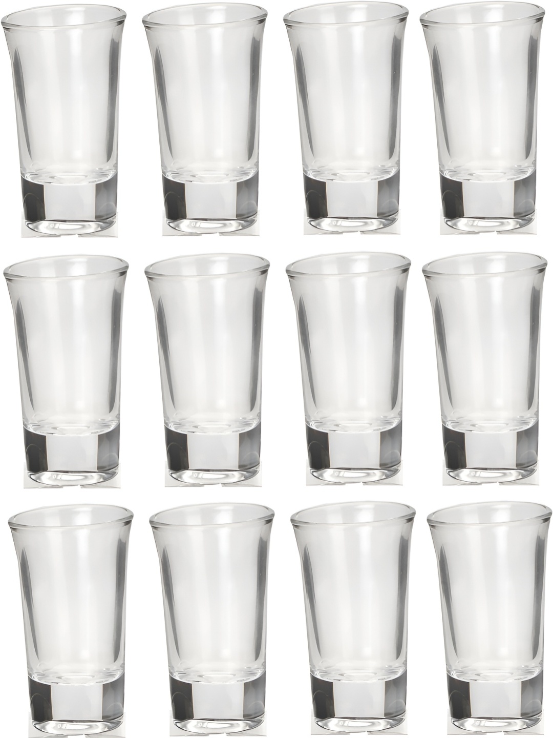 

Afast Transparent 12 Pieces Glass Fashion Bar and Drinkware 30 ml