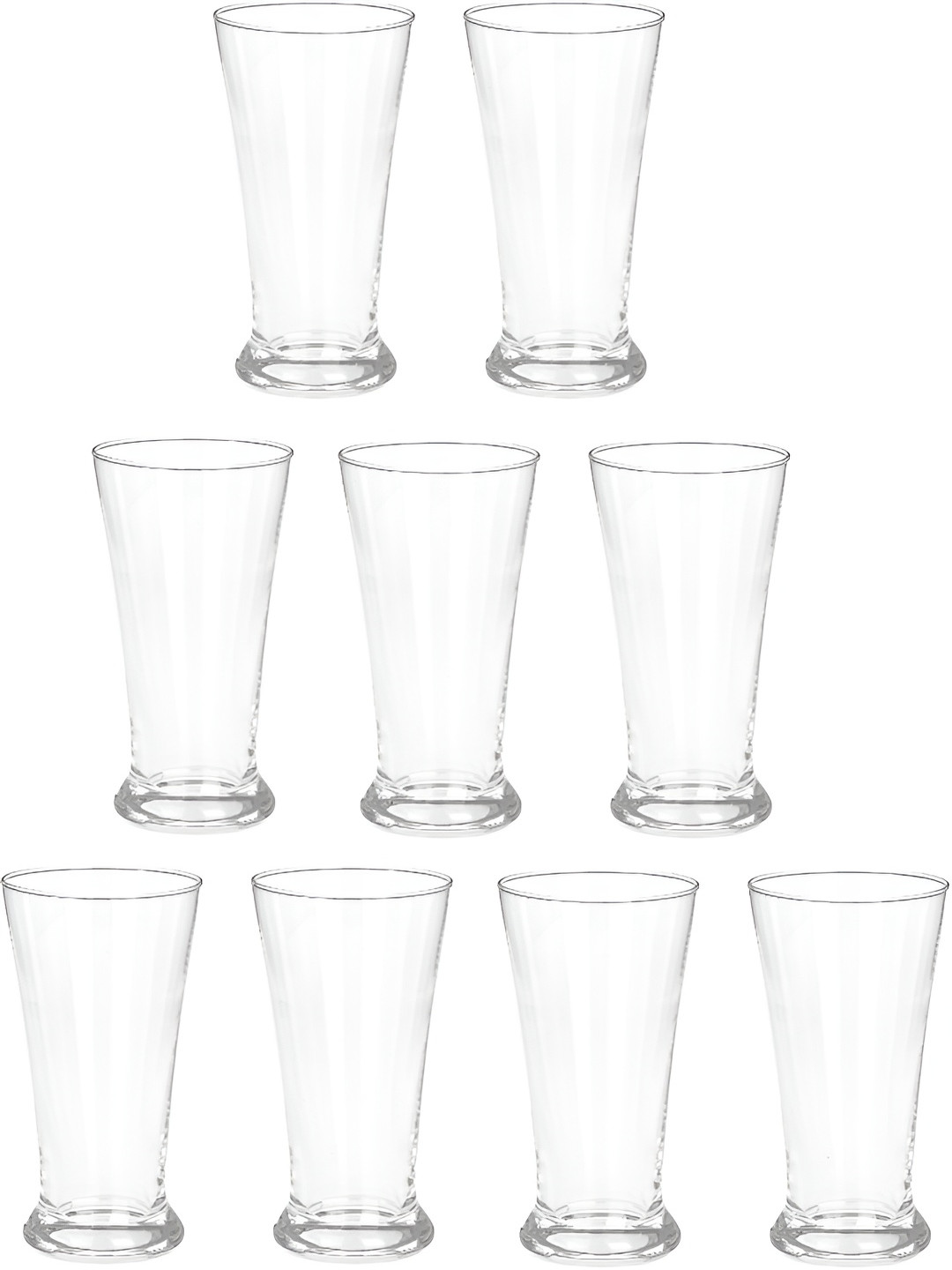 

Afast Transparent 9 Pieces Dishwasher Safe Beer Glass 300 ml