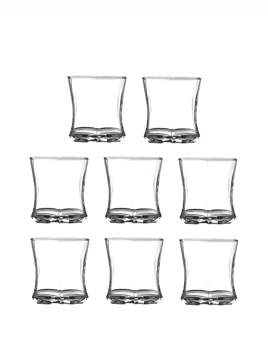 

Afast Transparent 8 Pieces Juice Glass 280 ml