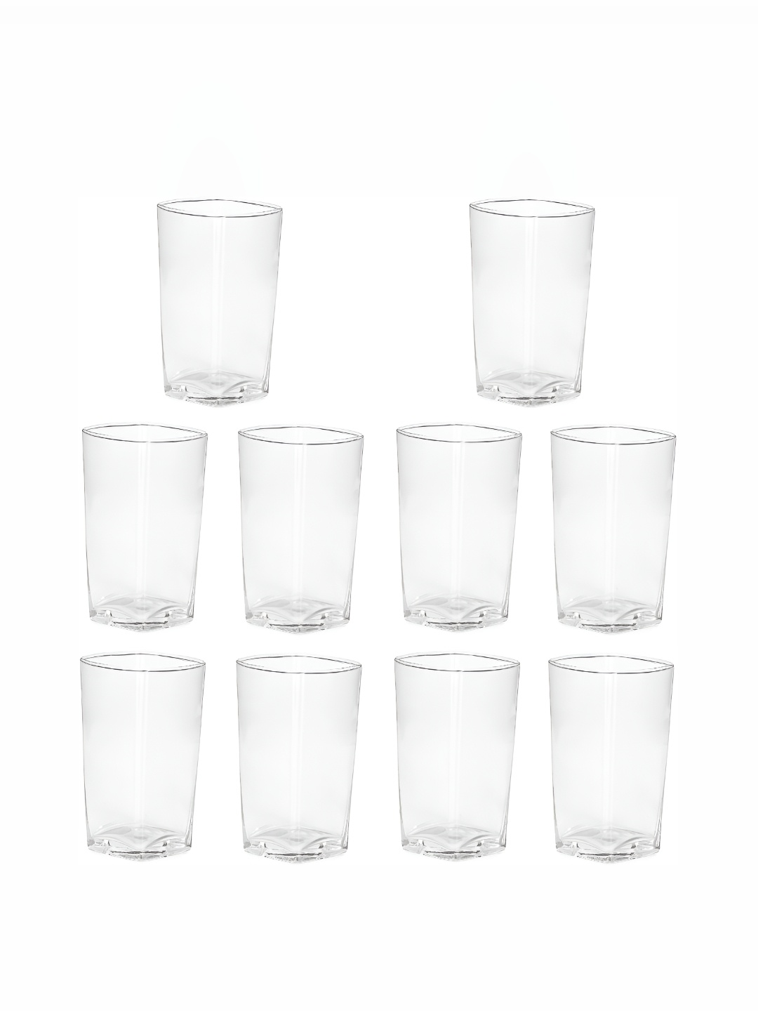 

Afast Transparent 10 Pieces Glass 350 Ml