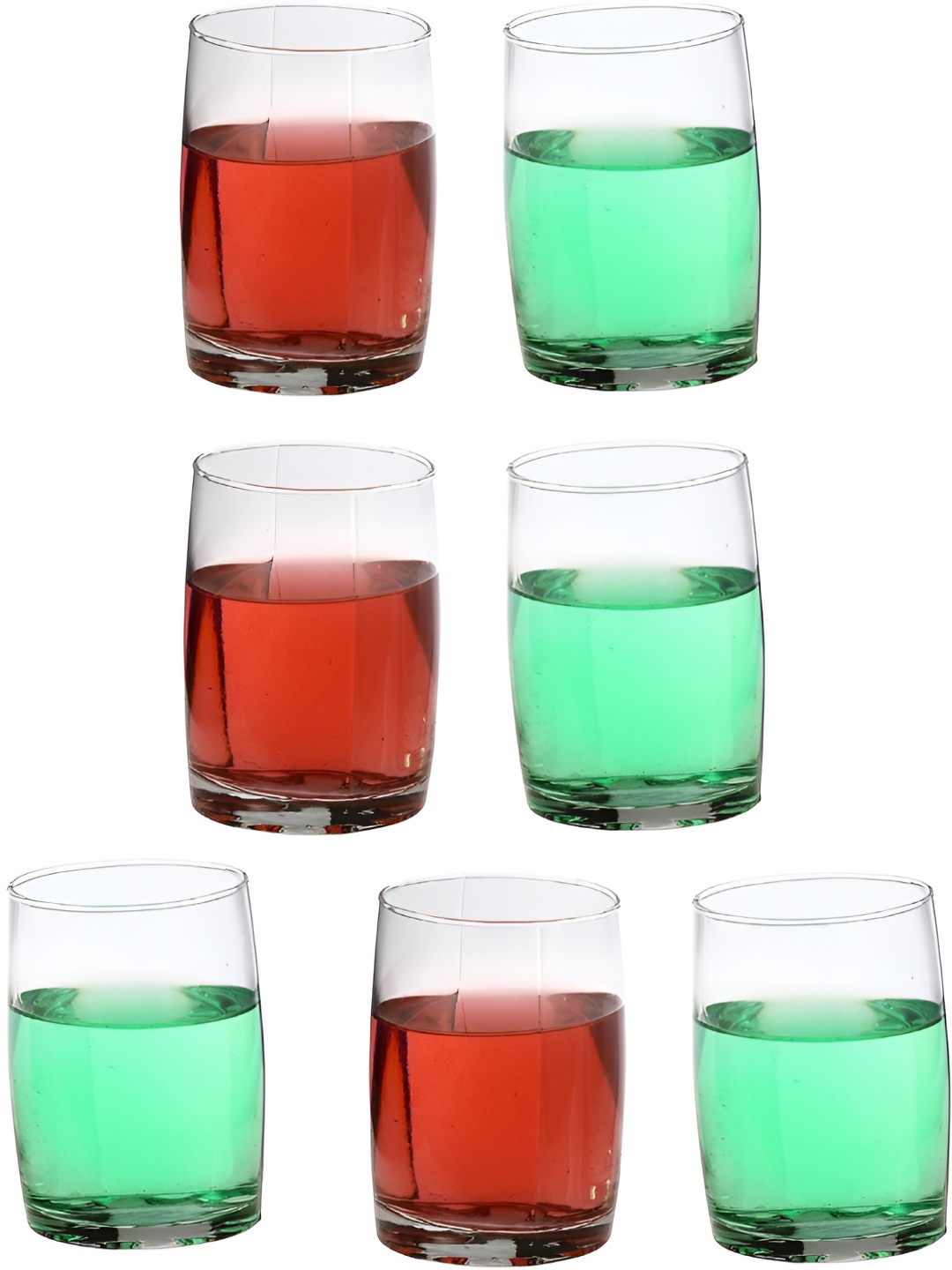 

Afast Transparent 7 Pieces Juice Glass 270 ml