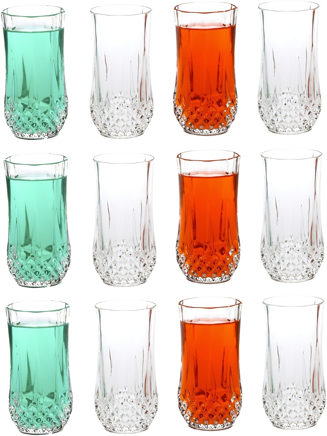 

Afast Transparent 12 Pieces Water or Juice Glass