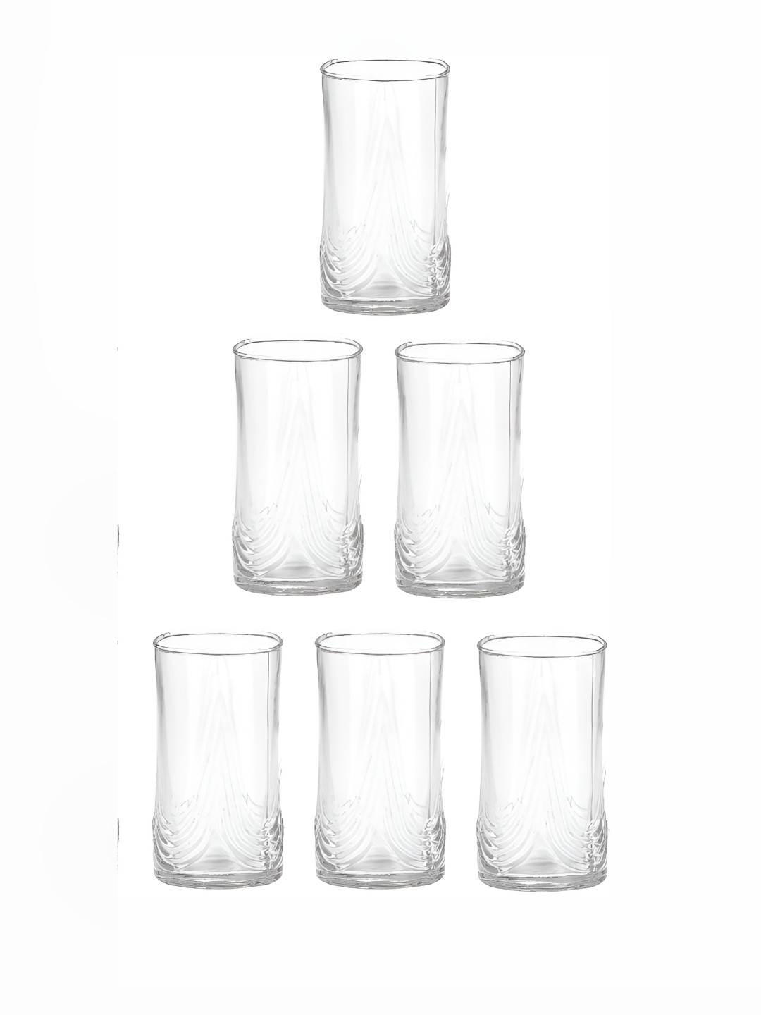 

Afast Transparent 6 Glass Fashion Bar and Drinkware 300 ml