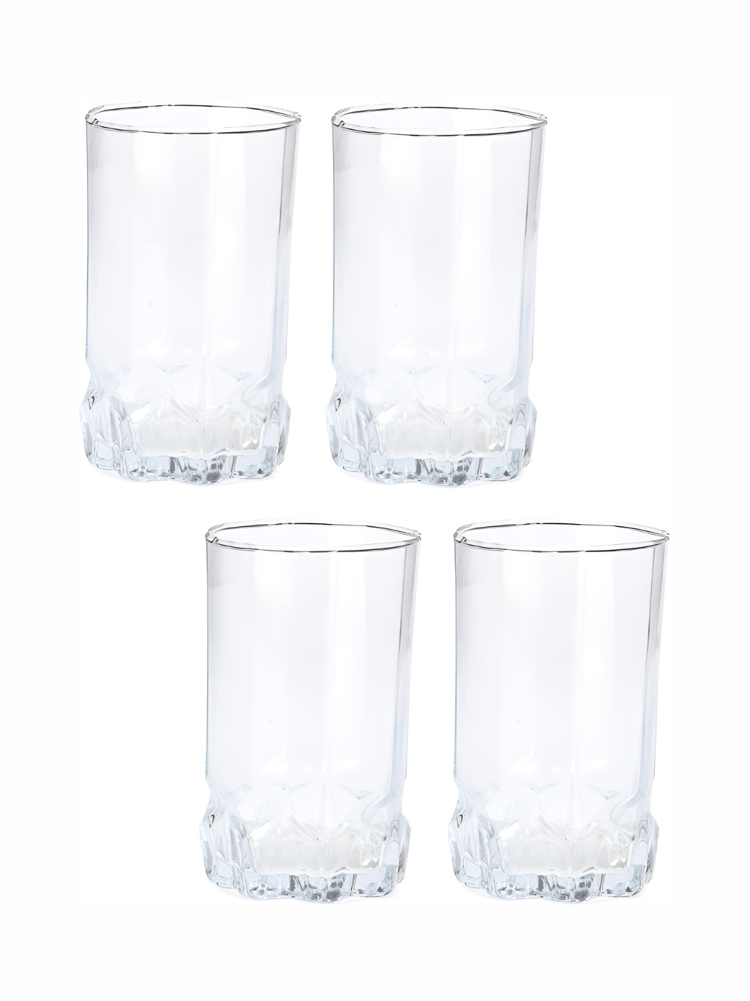 

Afast Transparent 4 Pieces Dishwasher Safe Whisky Glasses 300ml