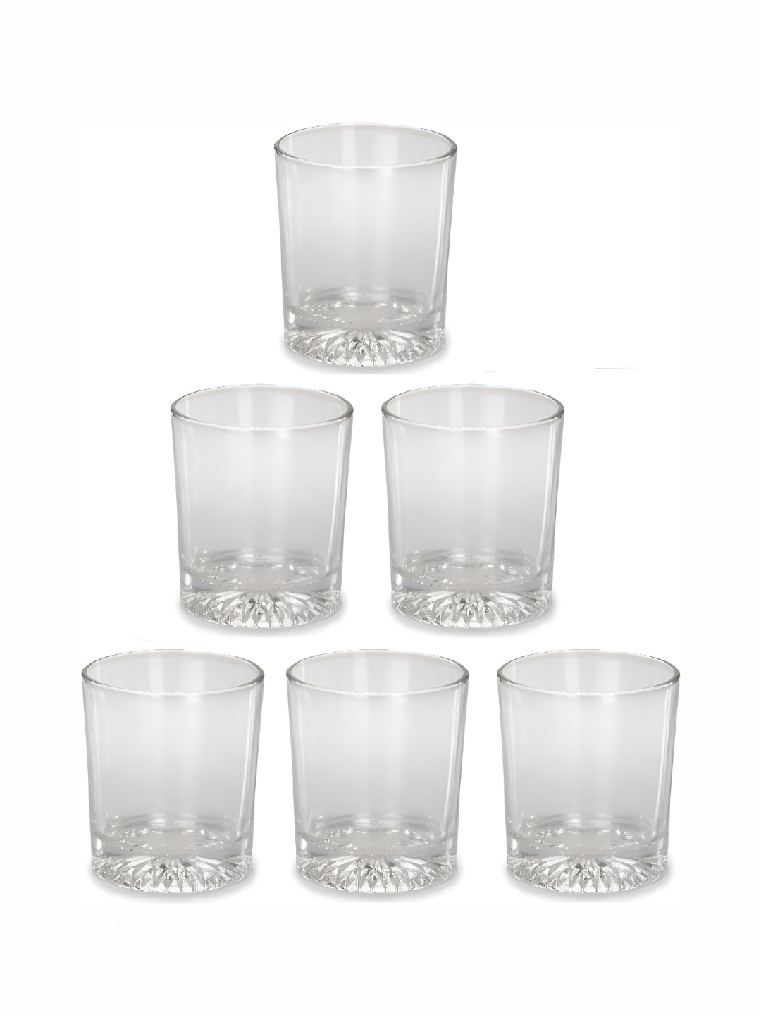 

Afast Transparent 6 Pieces Dishwasher Safe Juice Glasses 300 ml