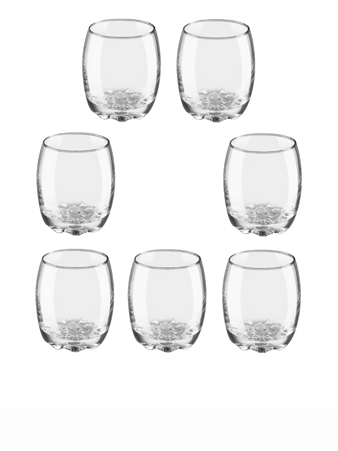 

Afast Transparent 7 Pieces Dishwasher Safe Juice Glasses 270 ml