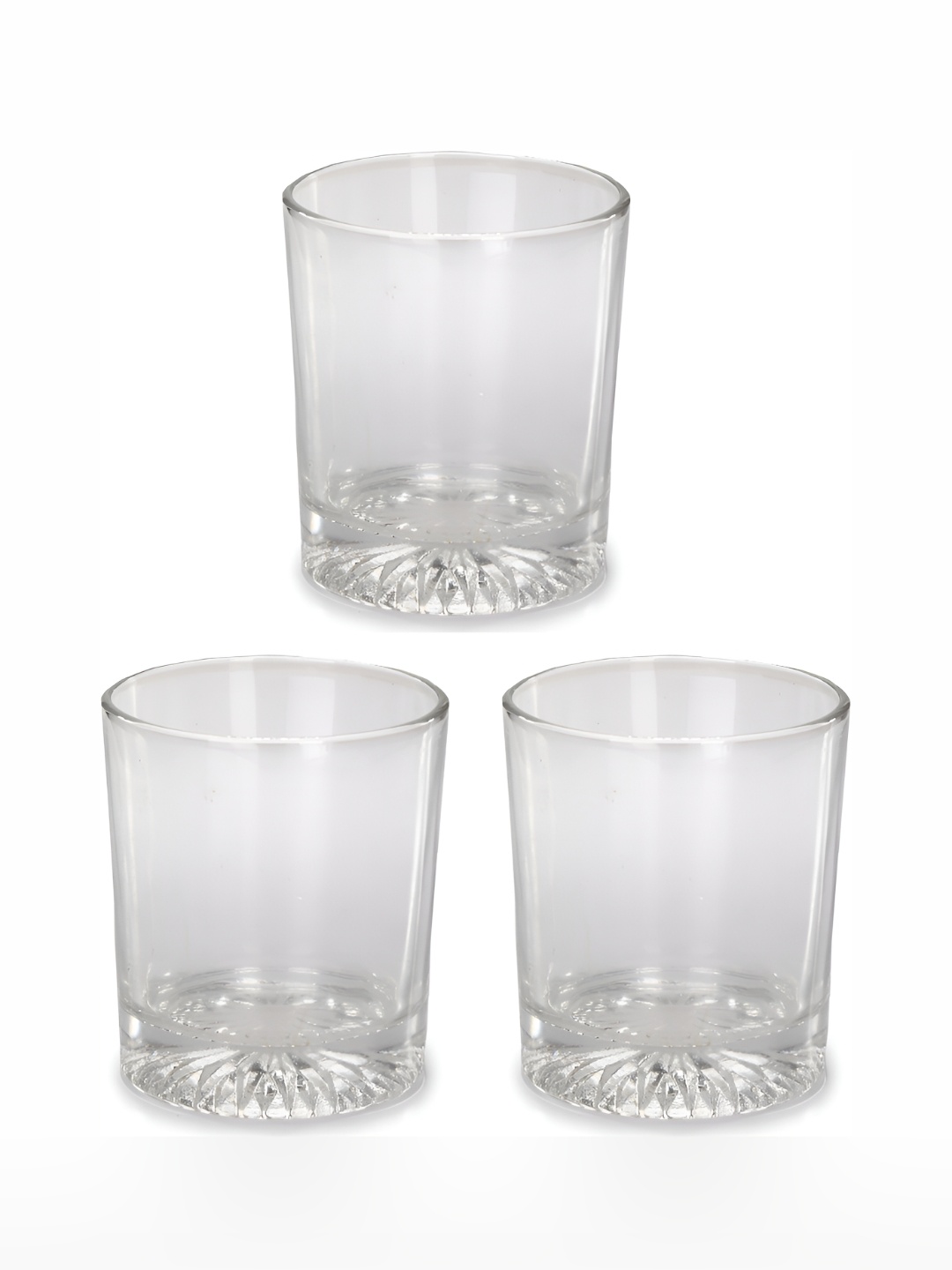 

Afast Transparent 3 Pieces Glass Fashion Whisky Glasses 300 ml