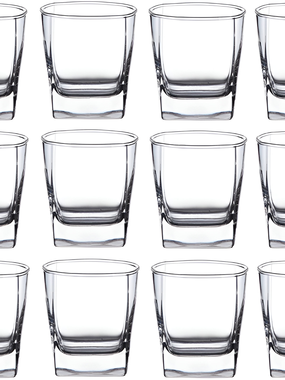 

Afast Transparent 12 Pcs Glass Bar & Drinkware 180 Ml