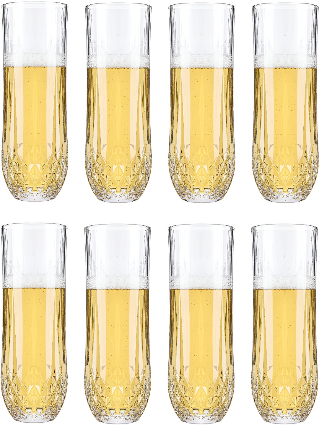

Afast Transparent 8 Pcs Glass Bar & Drinkware 200 Ml