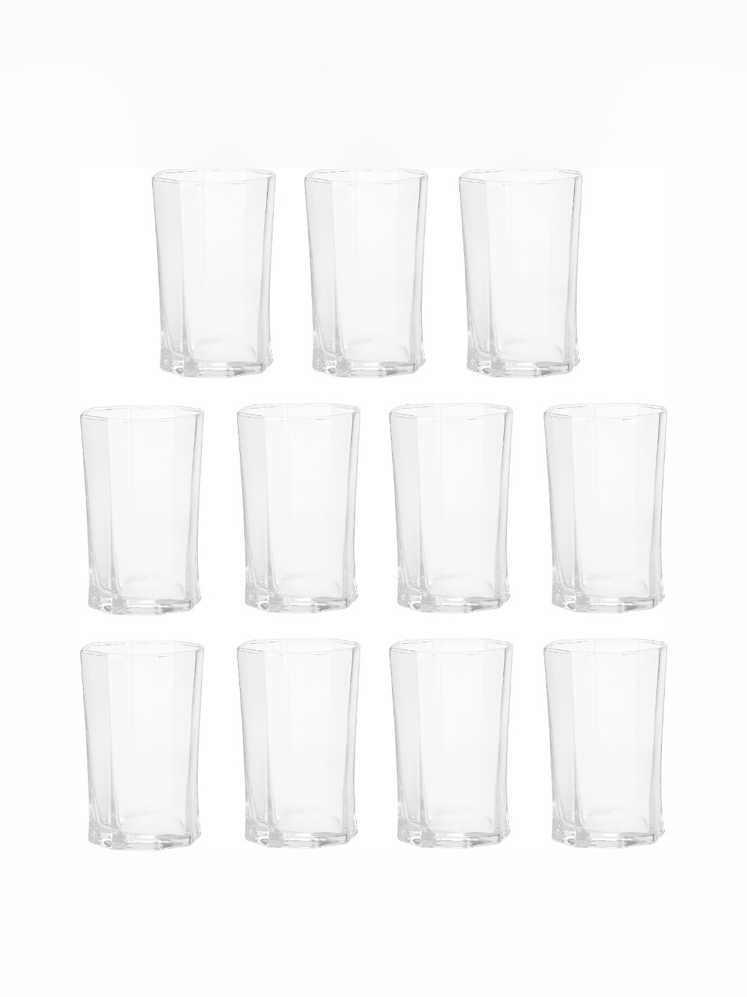 

Afast Transparent 11 Pieces Dishwasher Safe Water Glass 200ml