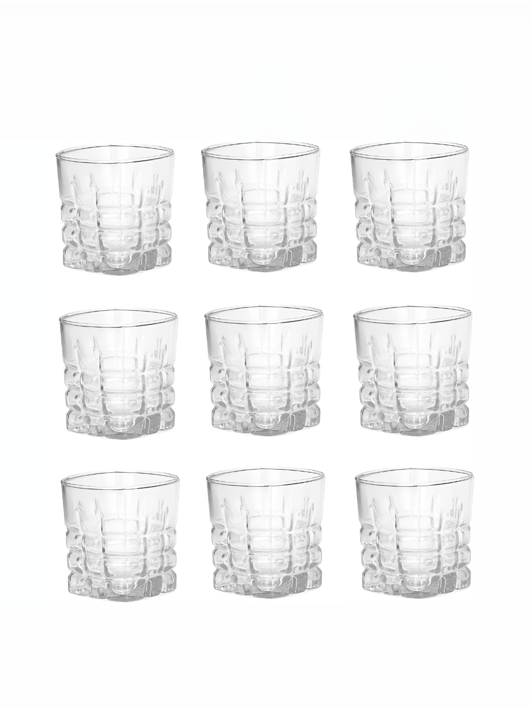 

Afast Transparent 9 Pieces Whisky Glass 200 ML