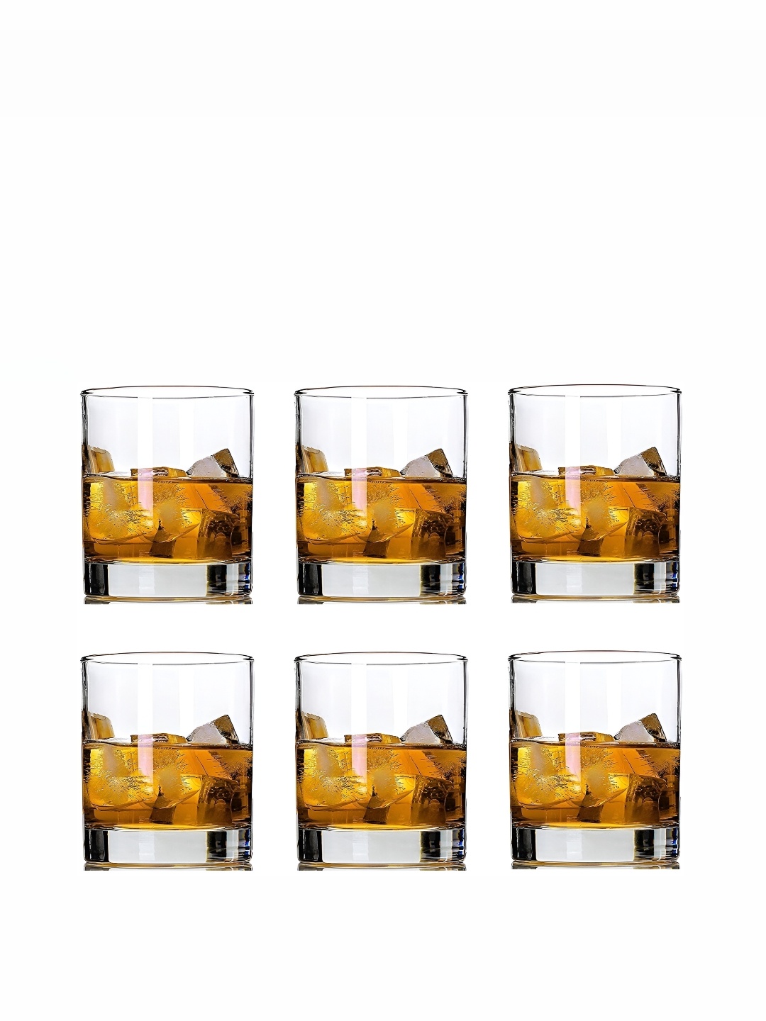 

Afast Transparent 6 Pieces Dishwasher Safe Whisky Glasses 280 ml